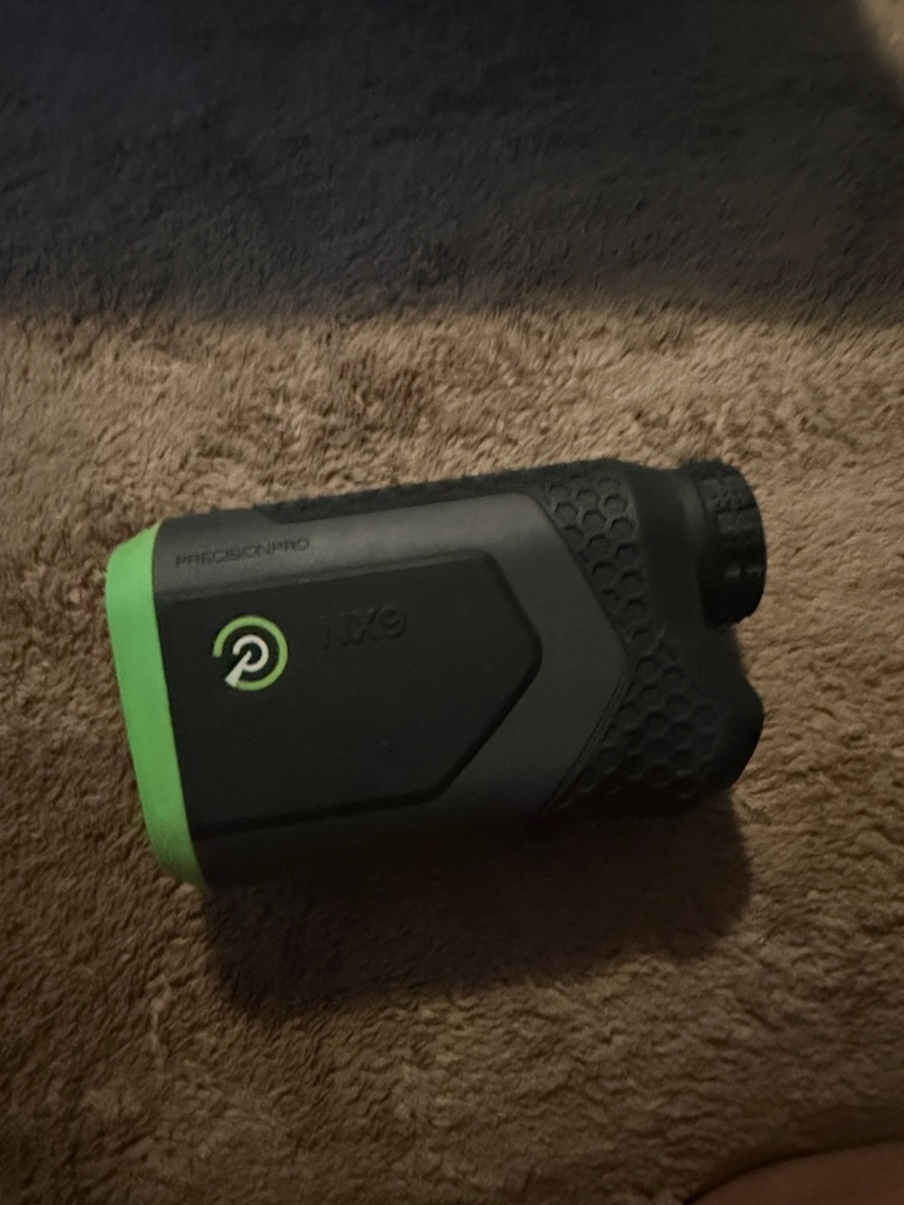Precision Pro NX9 Black and Neon Green Rangefinder